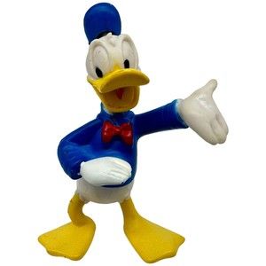 2016 Original Disney Donald Duck Figure Open Mouth • 2.5” Tall Figurine